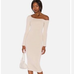 Re Ona Off Shoulder Dress Ivory Size XS